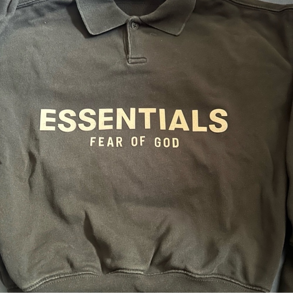 Essentials Black Kids Matching Set - Picture 2 of 9